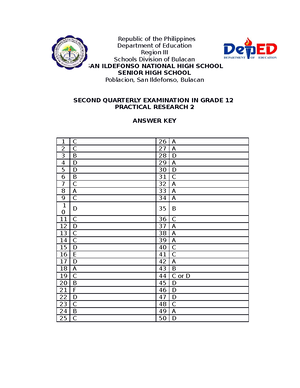 PR2 Quarter 2 WEEK 4 DLL - Dll - Daily Lesson Log School: San Ildefonso ...