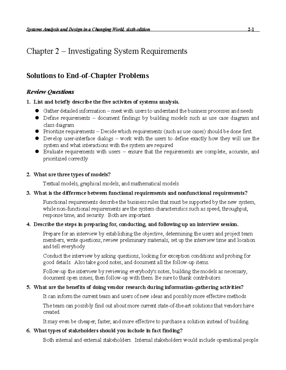 6ed-solutions-chapter6 - Solution For Chapter Number 6 - Systems ...