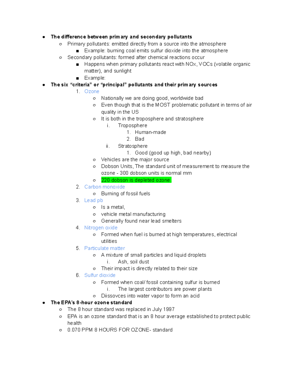 Study Guide for 2 - The difference between primary and secondary ...