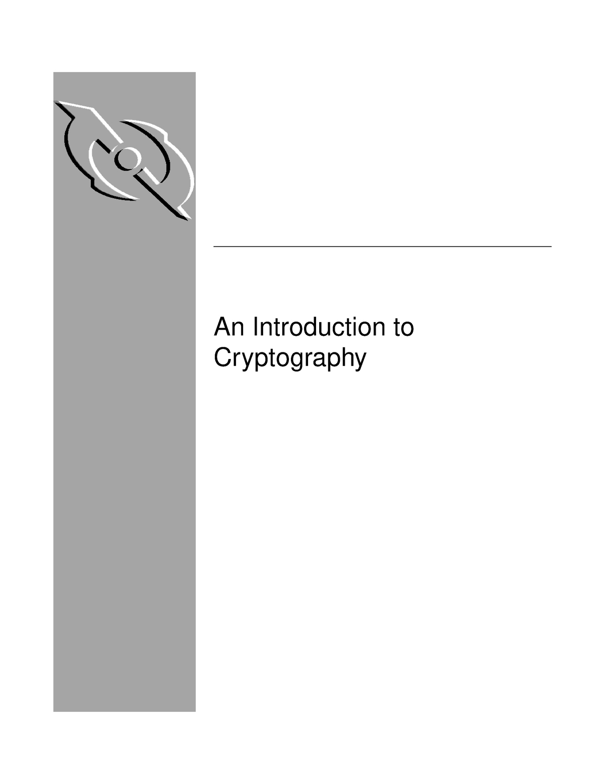 An Introduction To Cryptography - An Introduction To Cryptography ...