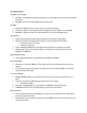 Chapter 3 Biological Psychology - Chapter 3: Biological Psychology ...