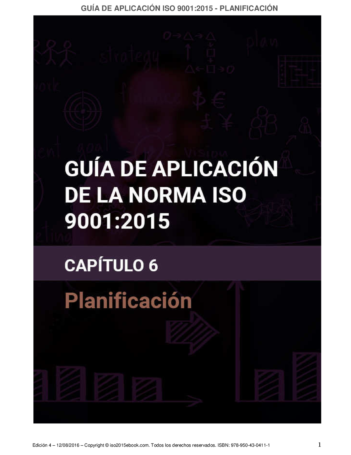 Guia De Aplicacion De La Norma Iso 9001 2015 Cap 6 Planificacion Indice Requisito Iso 9001 4773