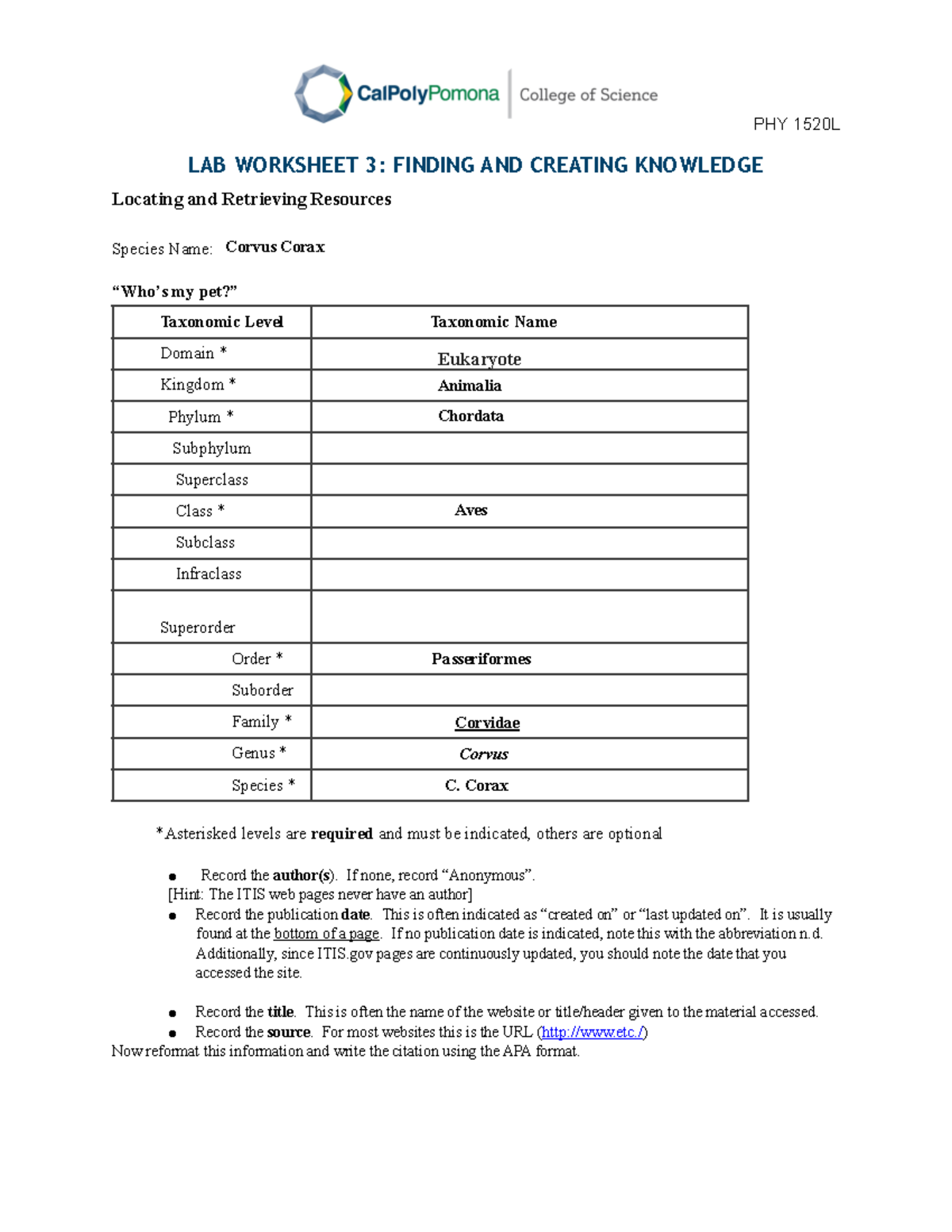 Kami Export - Lab Worksheet 3 - PHY 1520L LAB WORKSHEET 3: FINDING AND ...