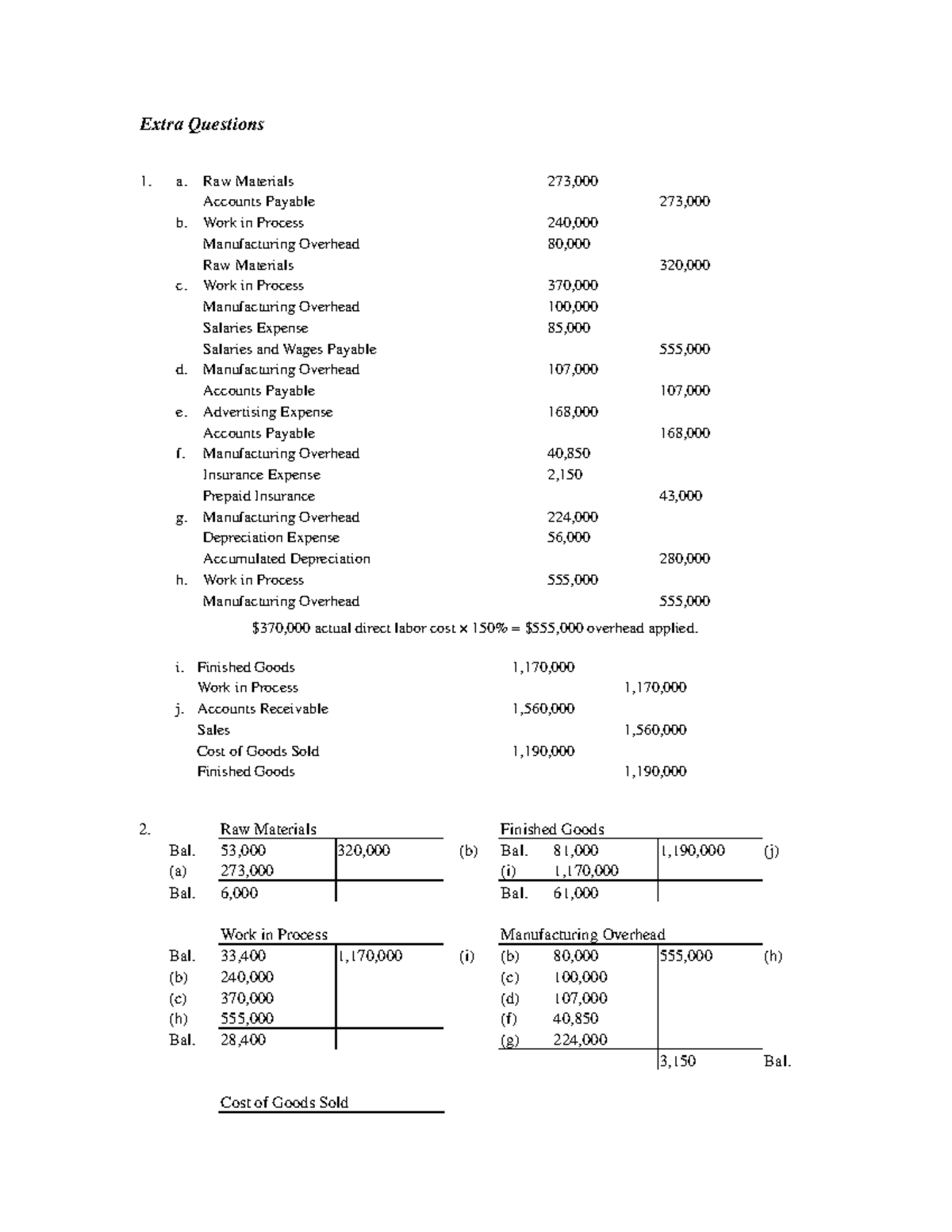 Sol4-2 - Tutorial & Solution For Fundamental Management Accounting ...