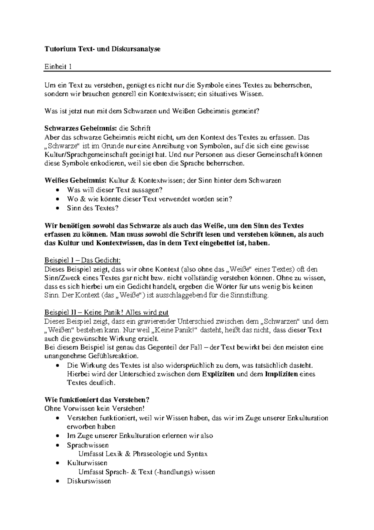Tutorium Text und Diskursanalyse - Tutorium Text- und Diskursanalyse ...