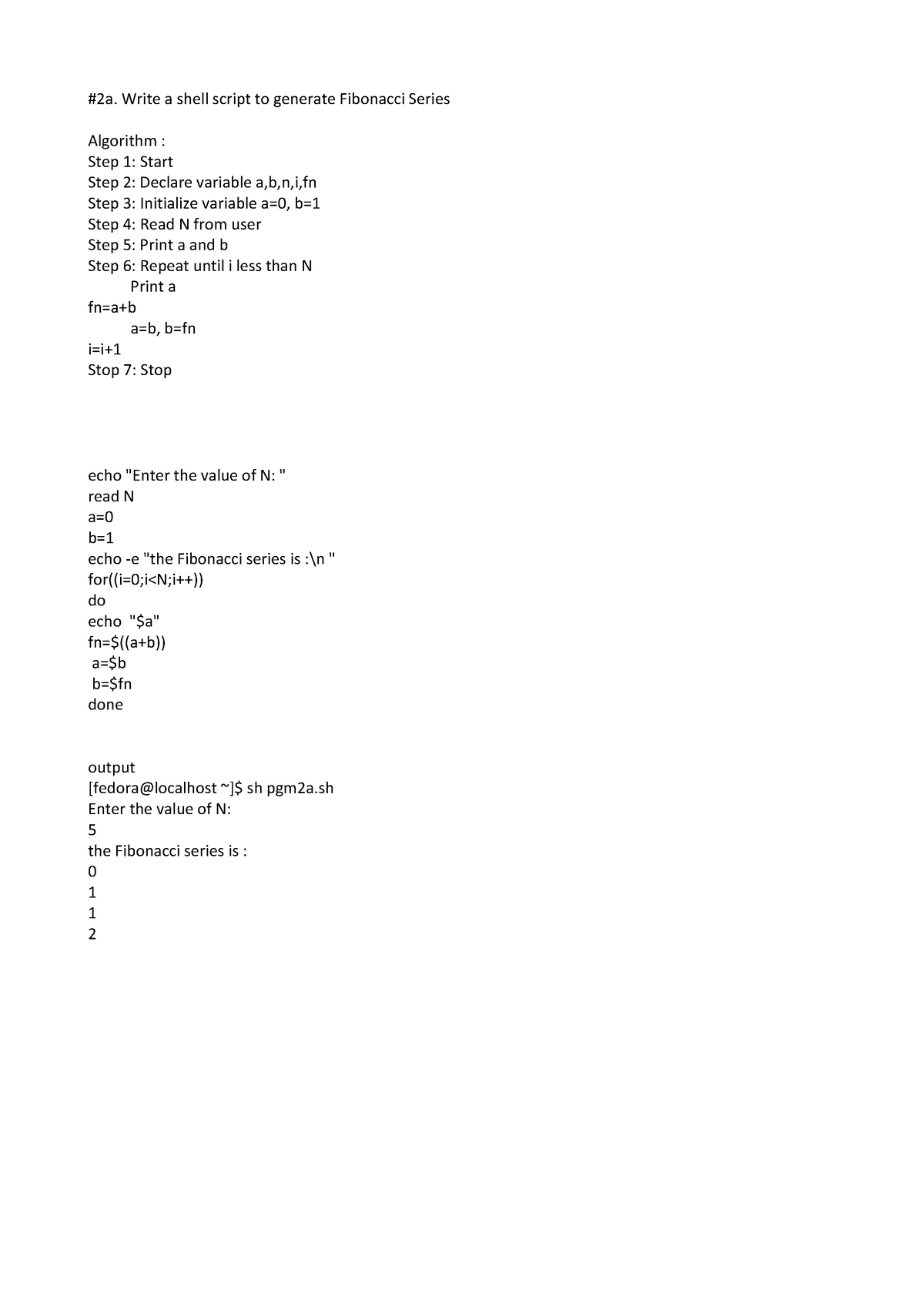 unix-programs-2a-write-a-shell-script-to-generate-fibonacci-series