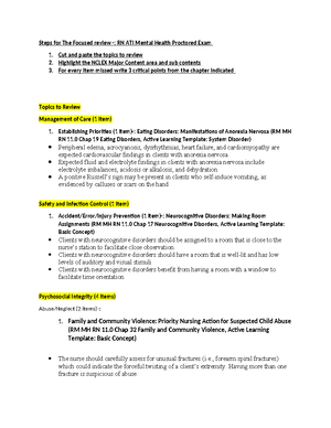 Funds. Part B NGN - Focused Review Notes - Adult Health RN Fundamentals ...