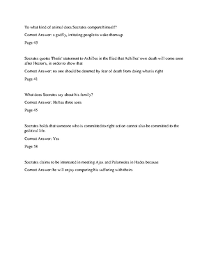Dialogue & Euthyphro edpuzzle Multiple Choice - The exchange of ideas ...