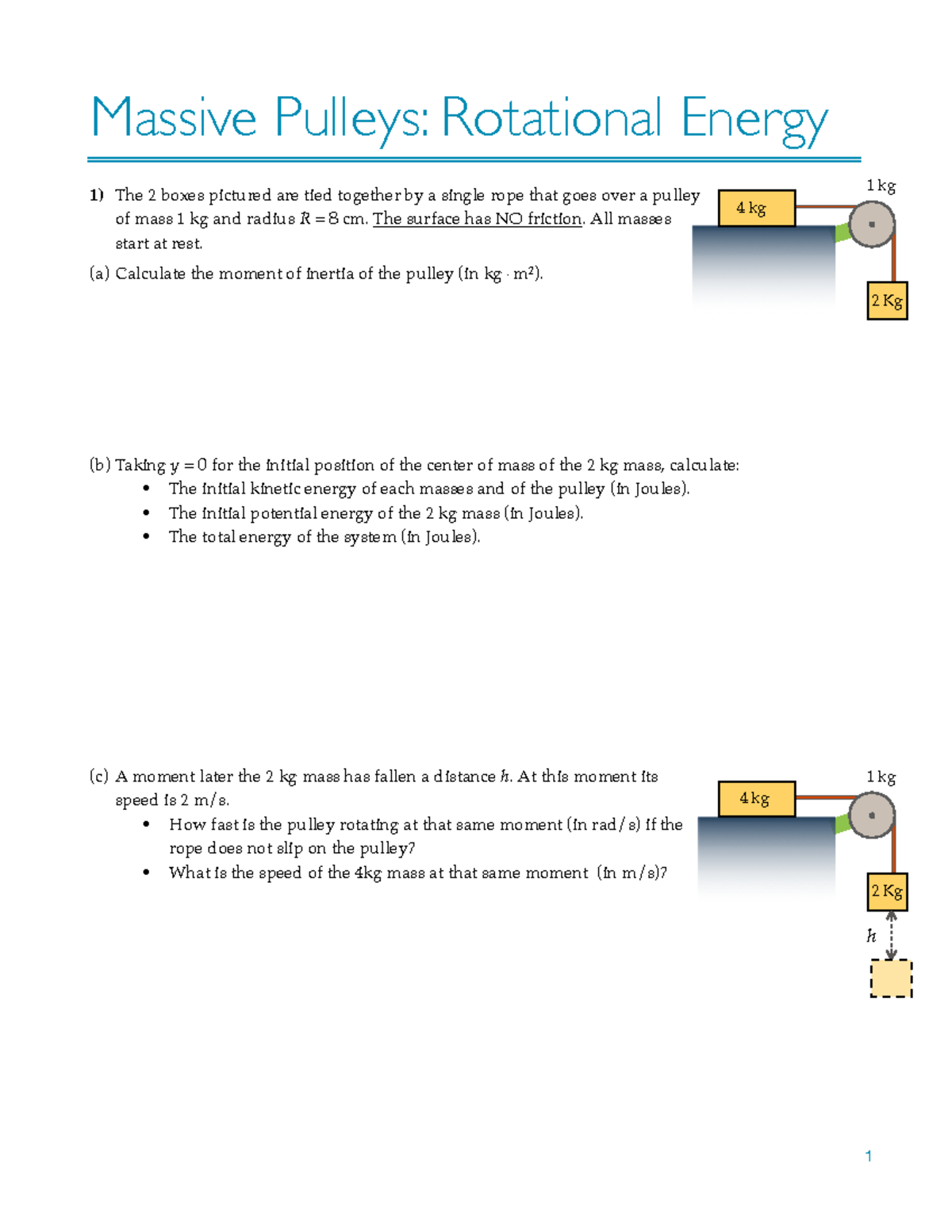 kinetic energy assignment