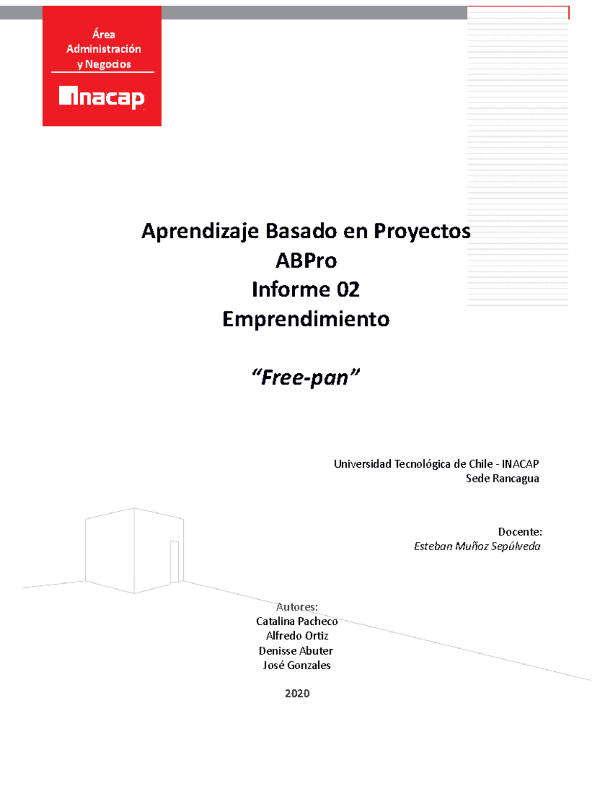 Emprendimiento 34, Informe+formato - Universidad Tecnológica de Chile ...