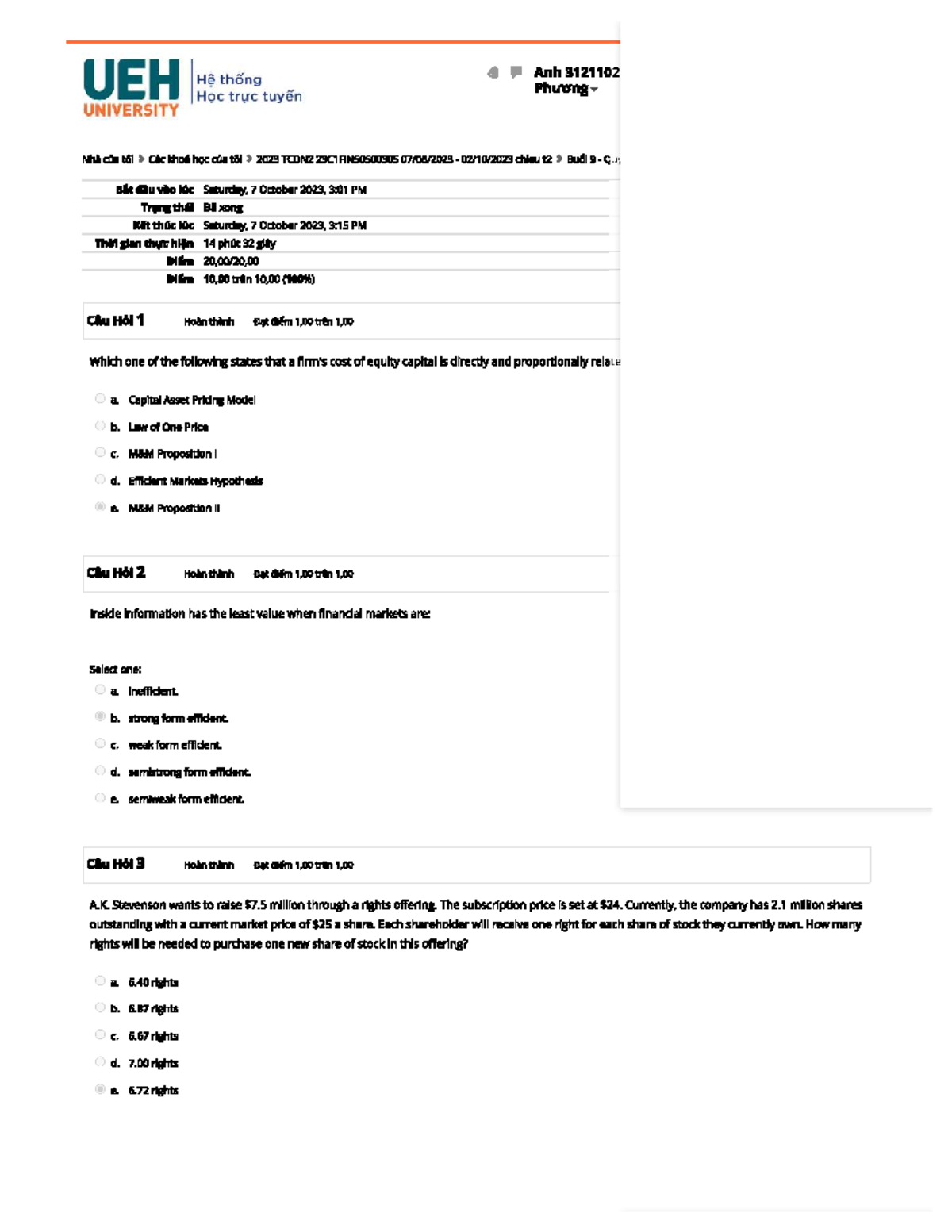 Midterm 2 - Corporate Finance - Studocu