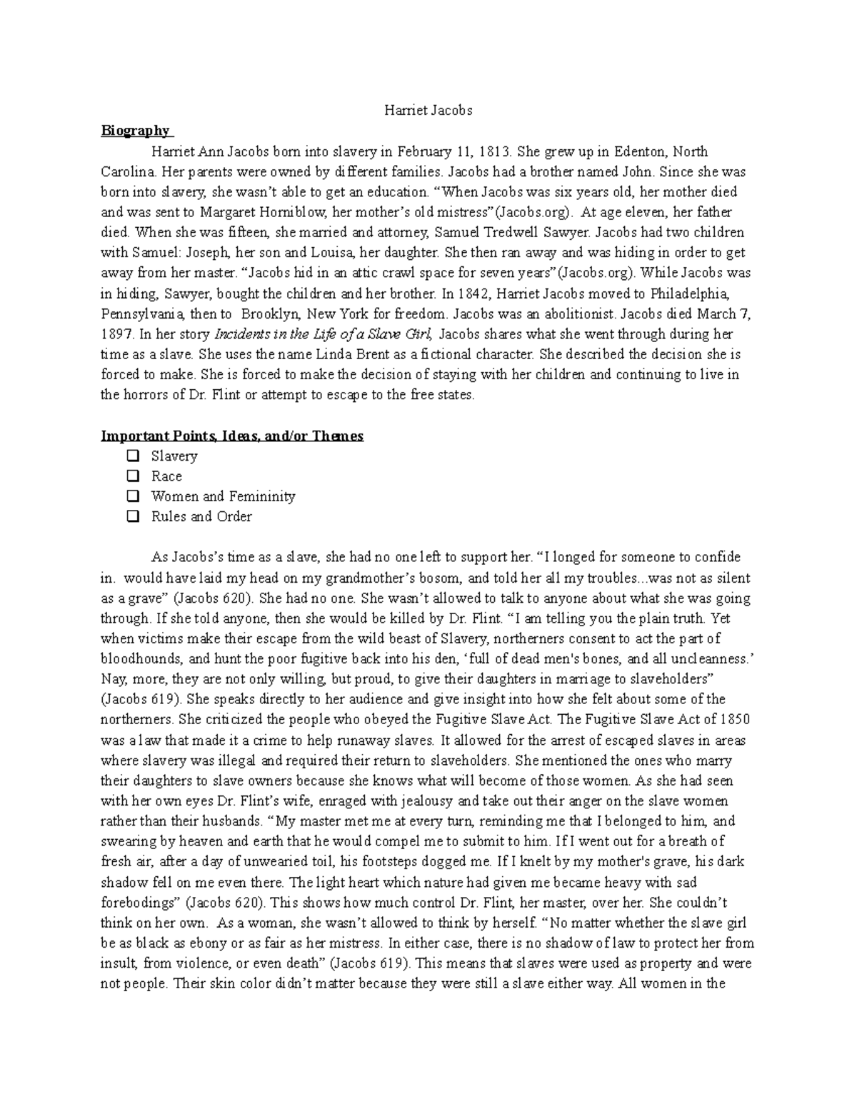 2021-intro-to-literature-assignment-harriet-jacobs-biography-harriet