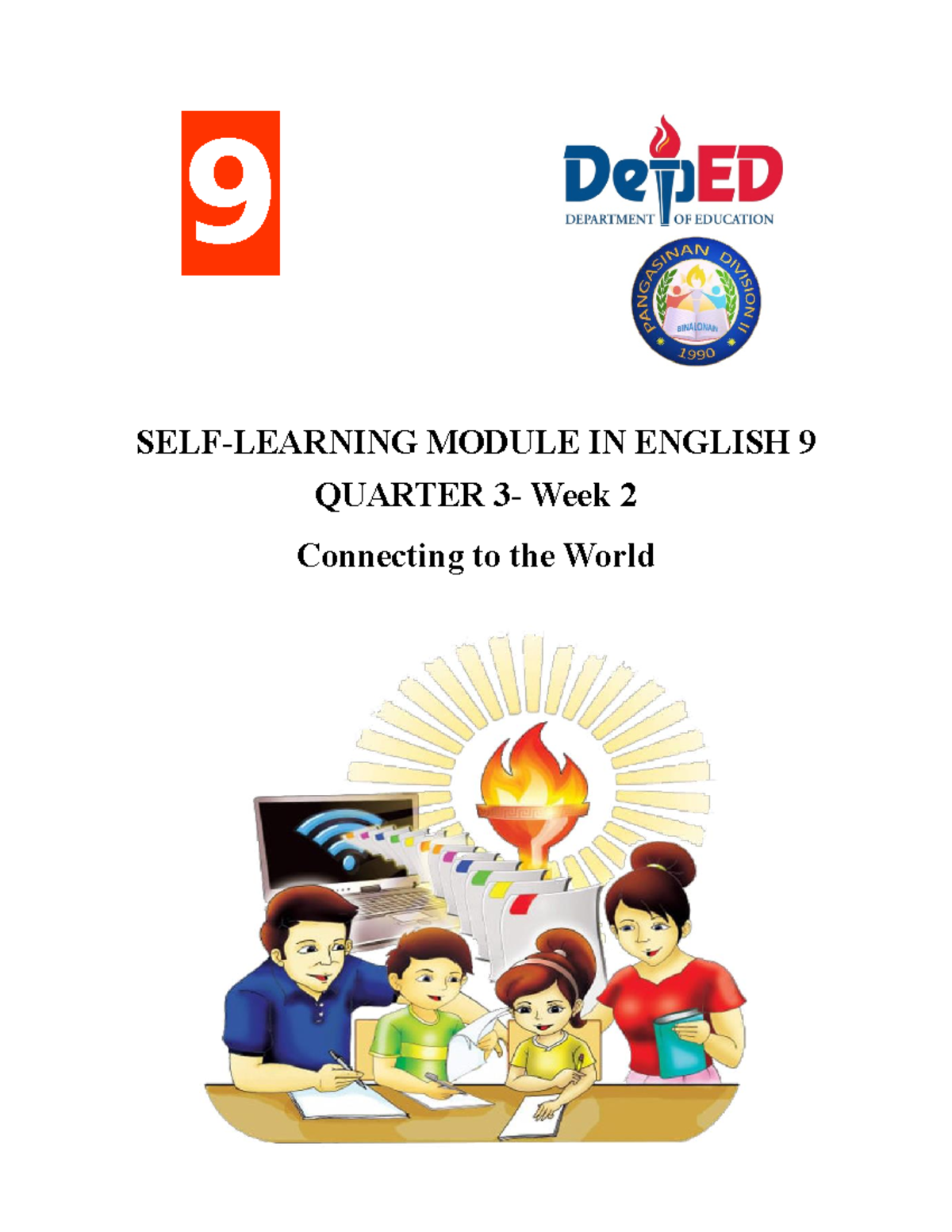 Grade 9 Q3 Mod 2 Edited - IPCRF - 9 SELF-LEARNING MODULE IN ENGLISH 9 ...