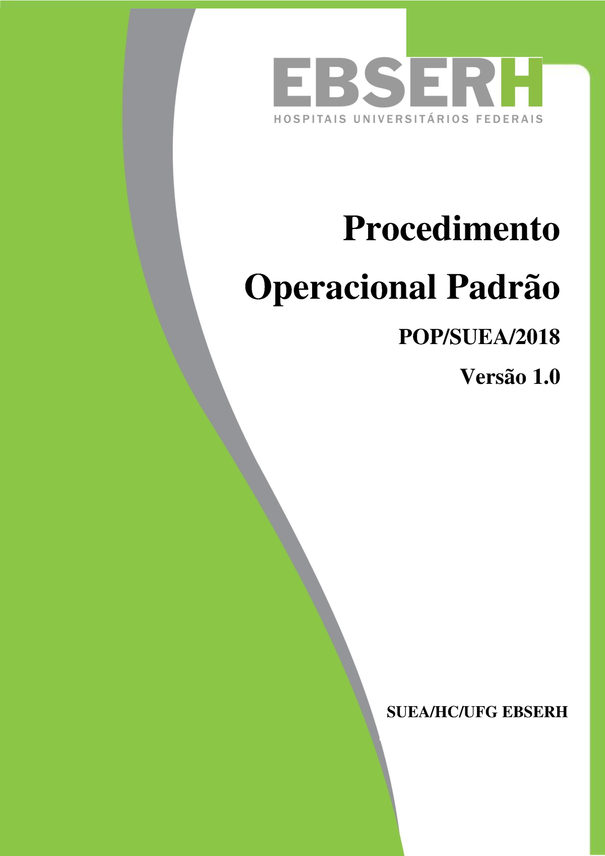 POPs SUE - ]pop Descrição - Procedimento Operacional Padrão POP/SUEA ...