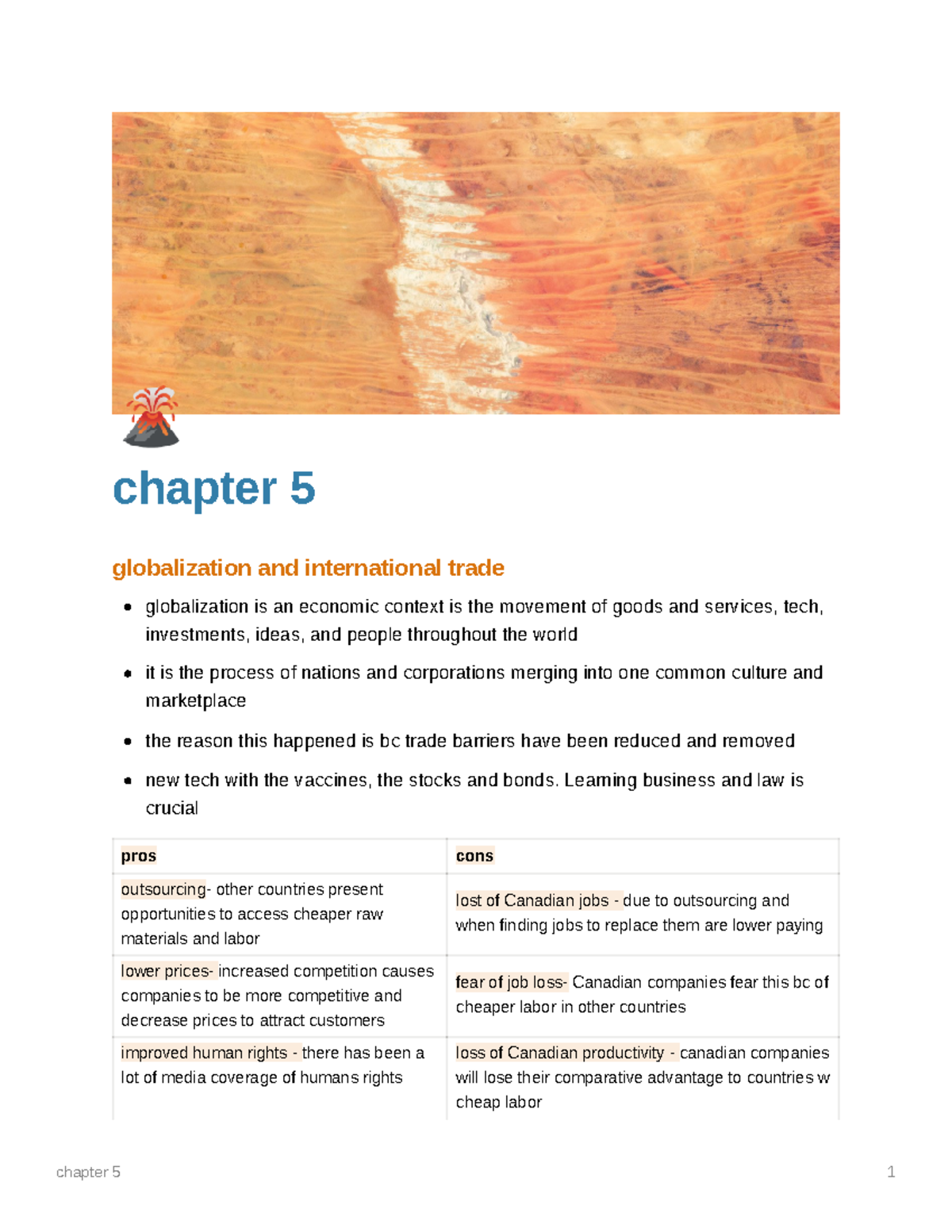 International business chapter 5 - chapter 5 globalization and ...