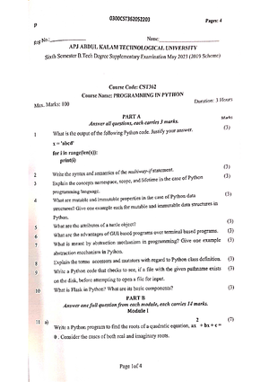 CS352-QP - 06000CS Course Code: CS 352 Course name: COMPREHENSIVE EXAM ...
