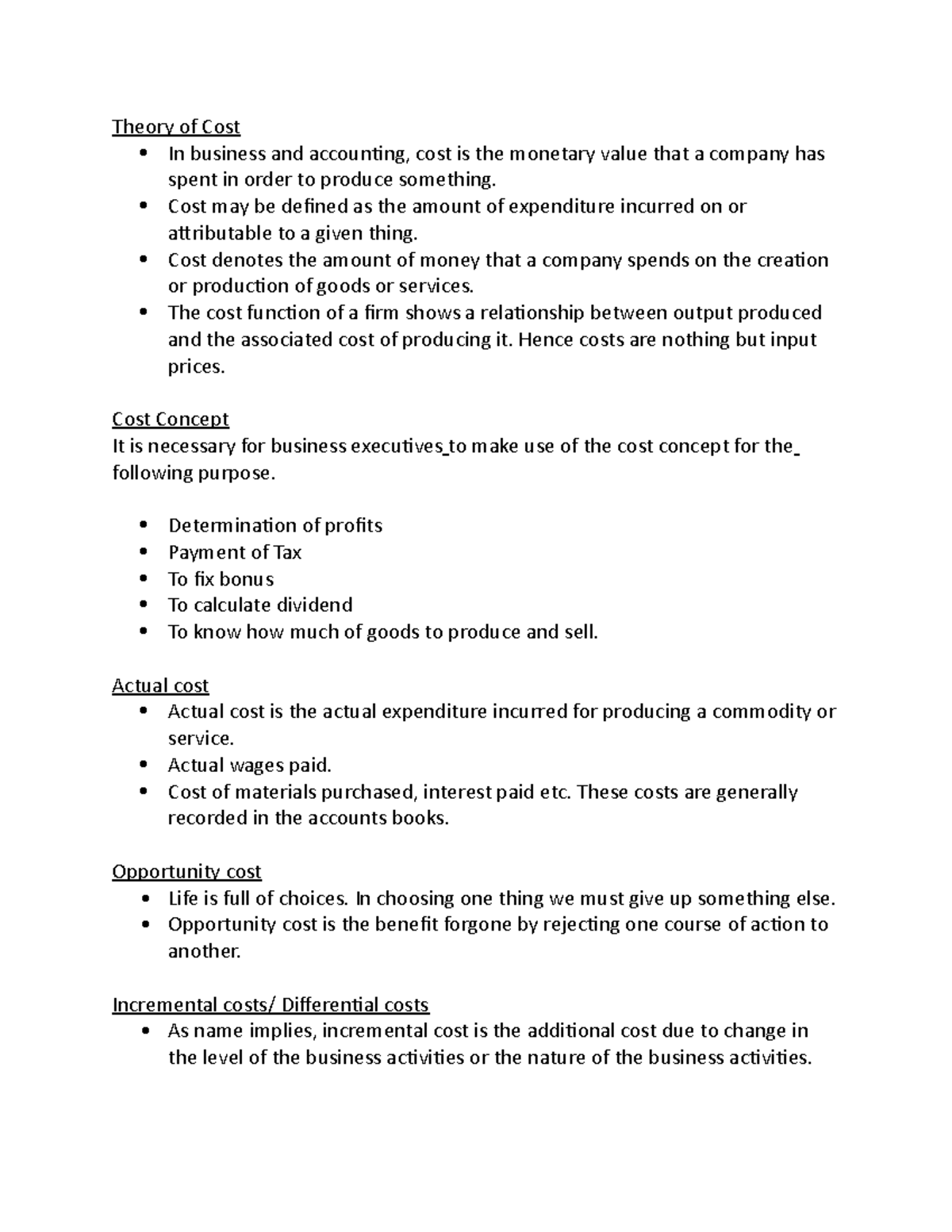 business-economics-part5-theory-of-cost-in-business-and-accounting