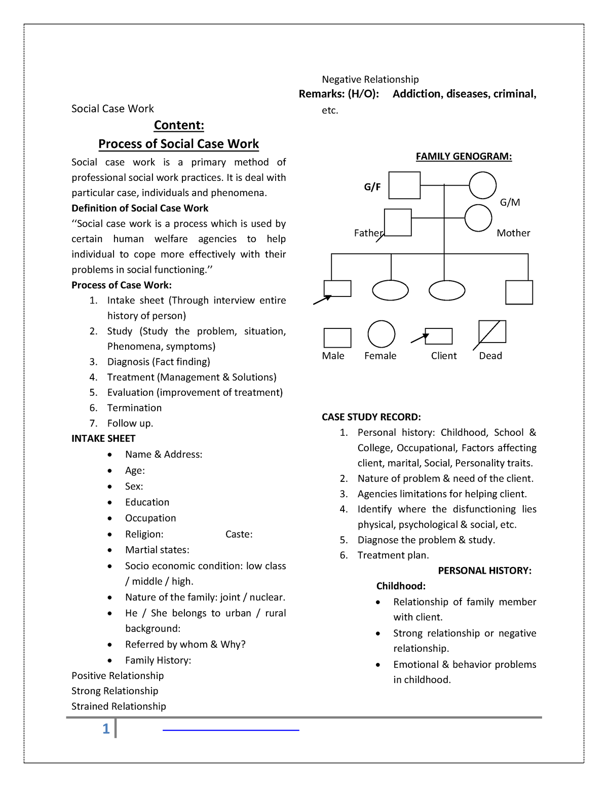 Social Case Work 1 Social Case Work Is A Primary Method Of   Thumb 1200 1553 