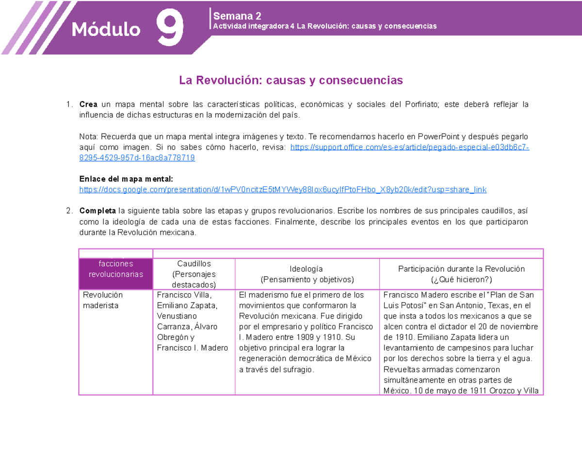 Montes Rodriuez Ruben M09S2AI4 - La Revolución: Causas Y Consecuencias ...