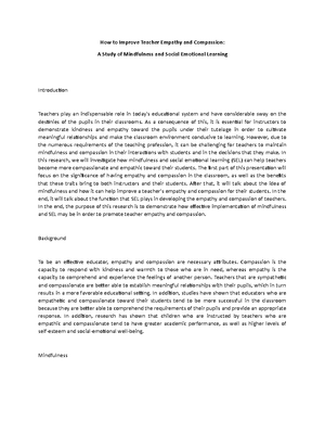 The Role of Education in Promoting Gender Equality and Women 2 ...