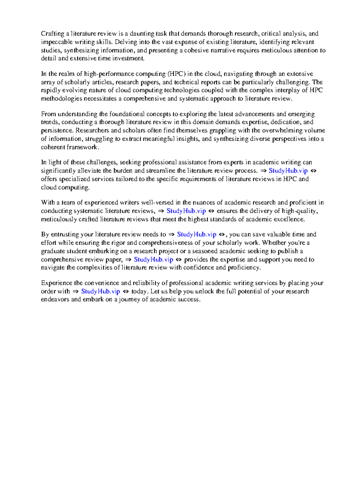 Systematic Literature Review And Survey On High Performance Computing ...