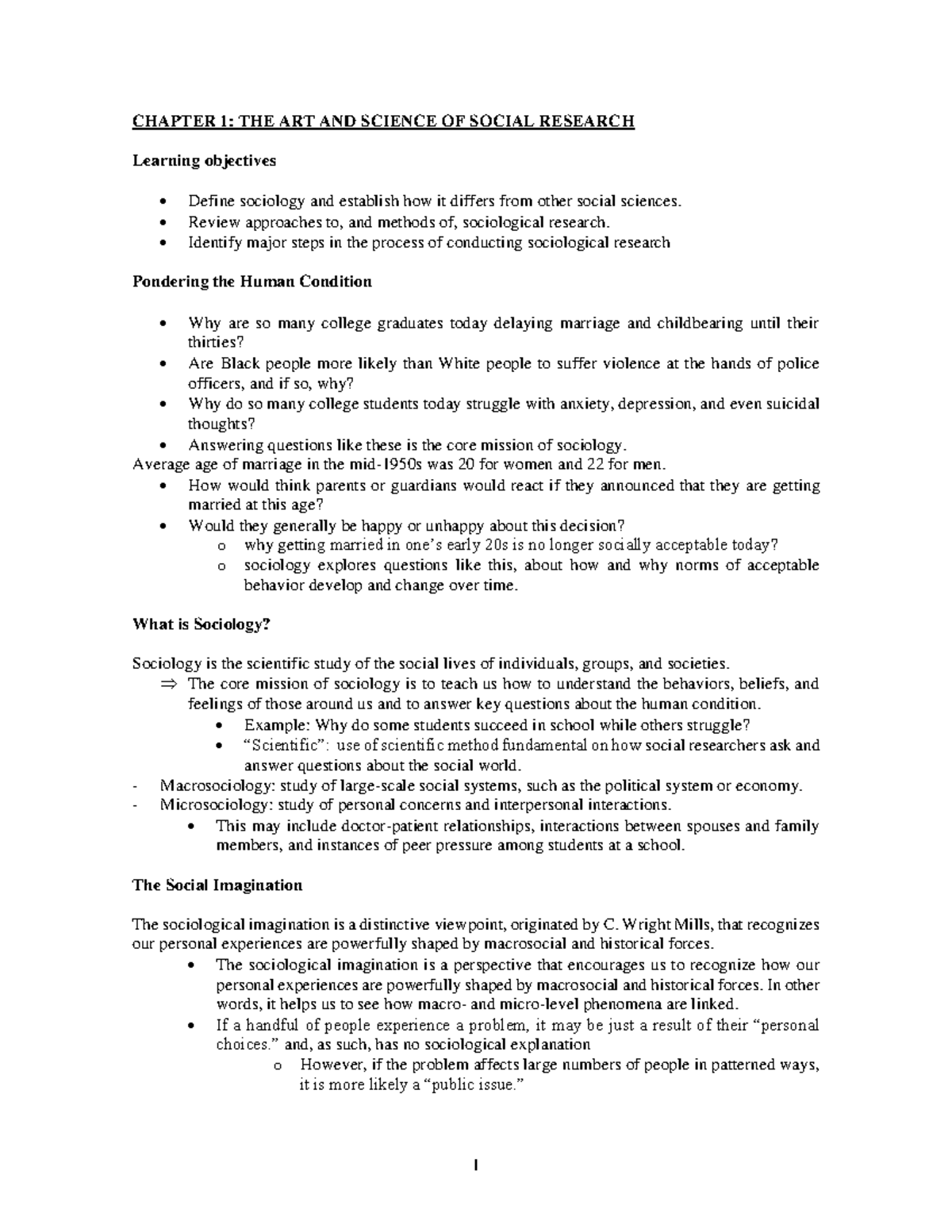 Apuntes 1-6, 11 - Lecture notes - CHAPTER 1: THE ART AND SCIENCE OF ...