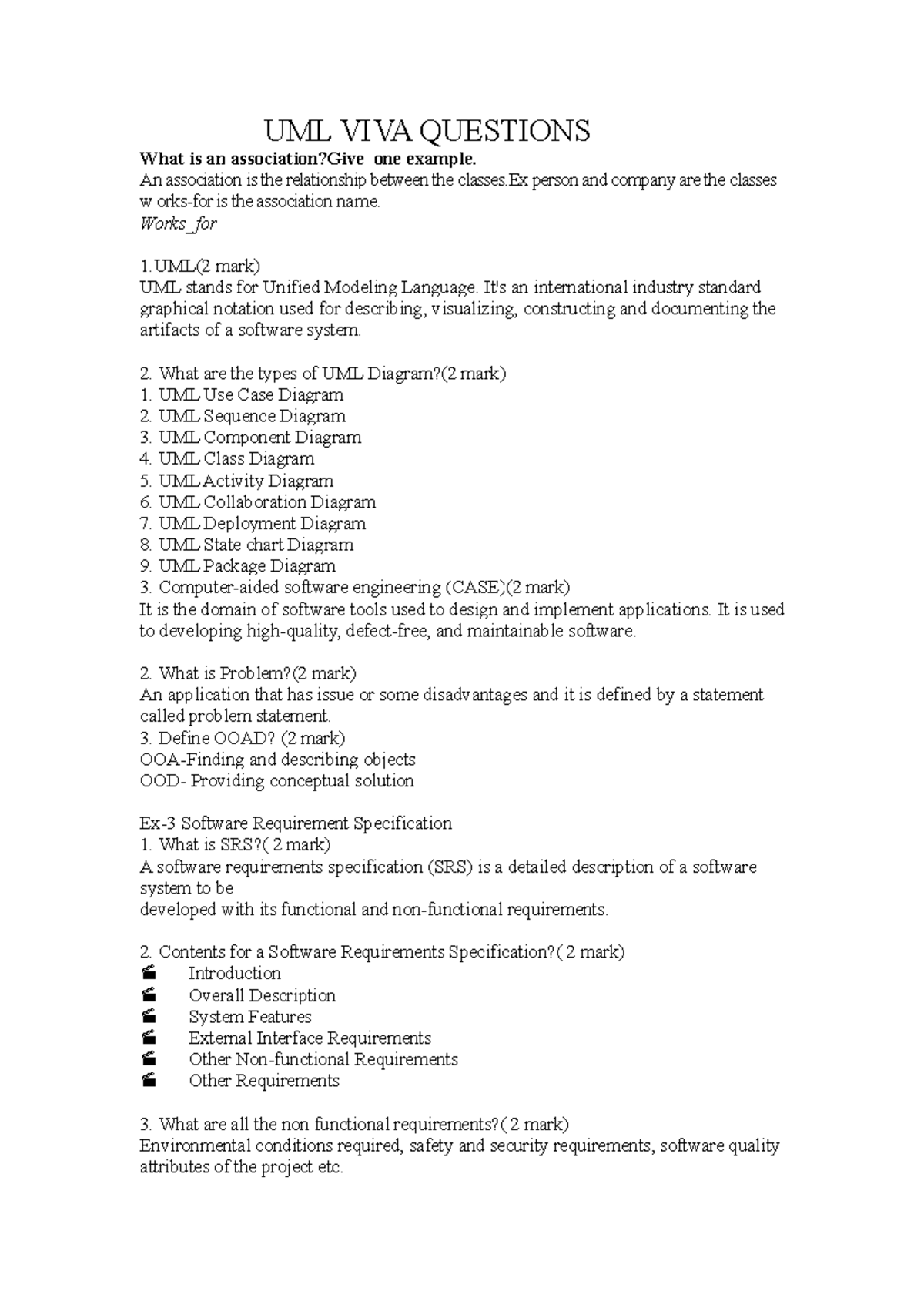 viva questions for research methodology