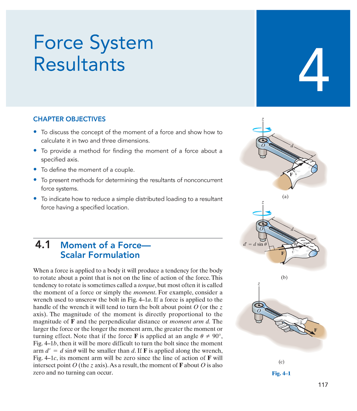 Ch-04 - Done - Force System Resultants ####### CHAPTER OBJECTIVES To ...