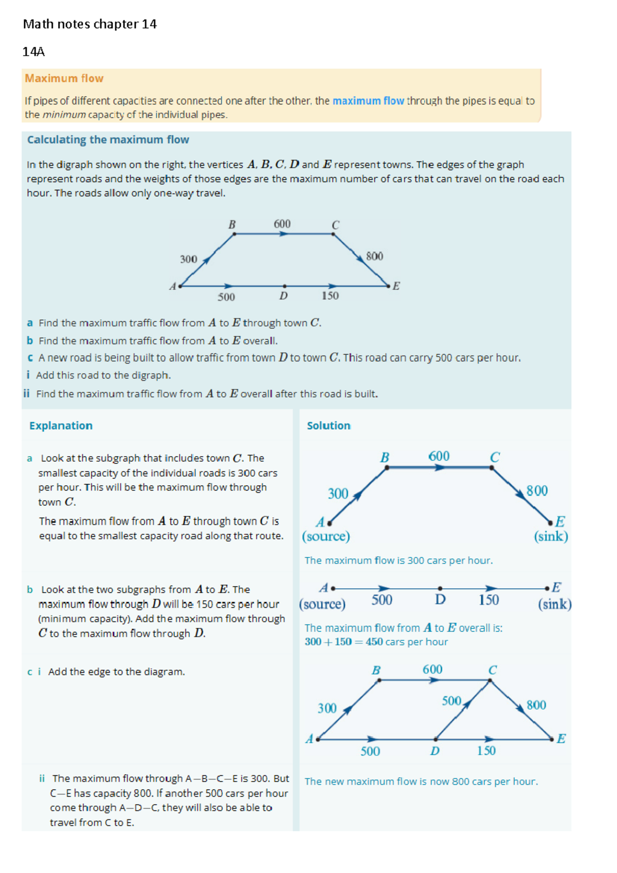 Math notes chapter 14 - PHYS2082 - Studocu