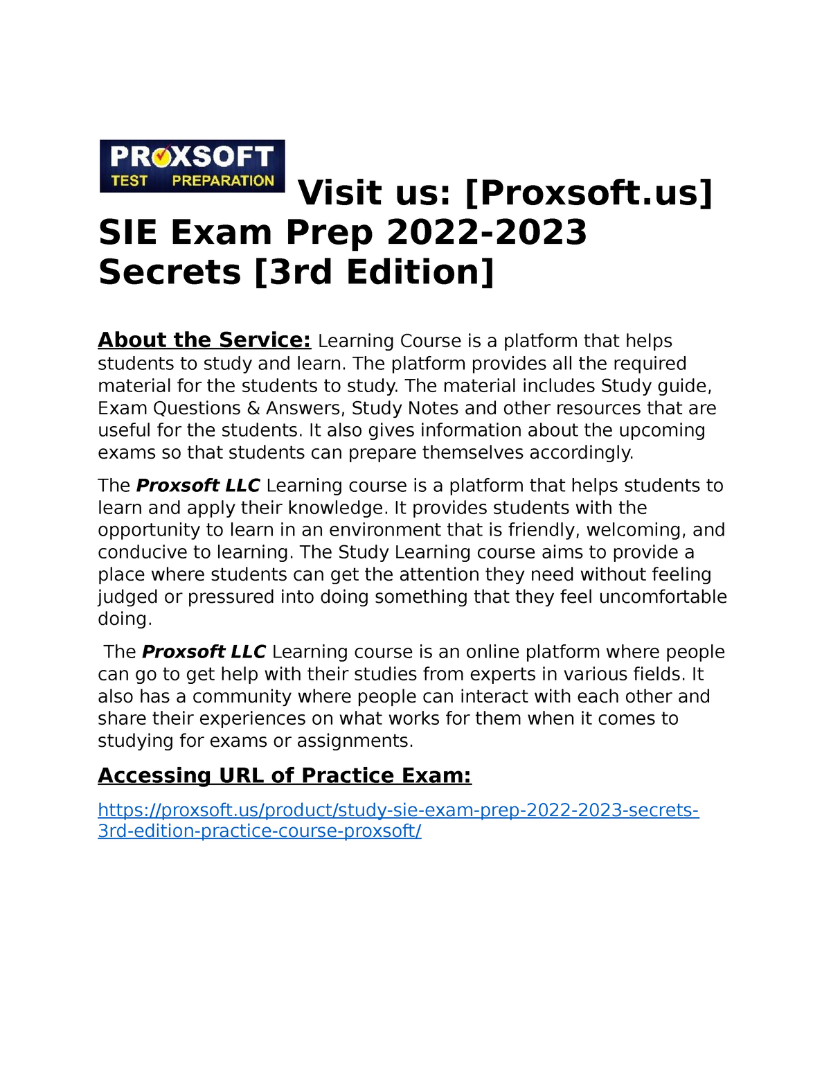 Obtain SIE Exam Prep 2022-2023 Secrets [3rd Edition] Practice Course ...