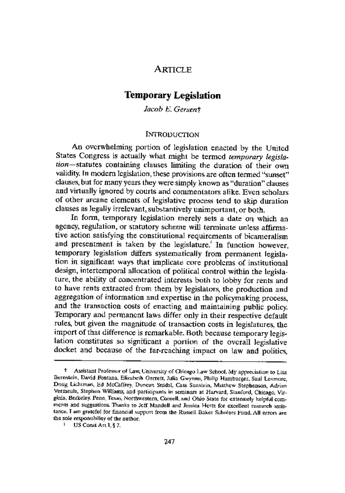 temporary-legislation-in-interpretation-of-statute-types-of-statutes