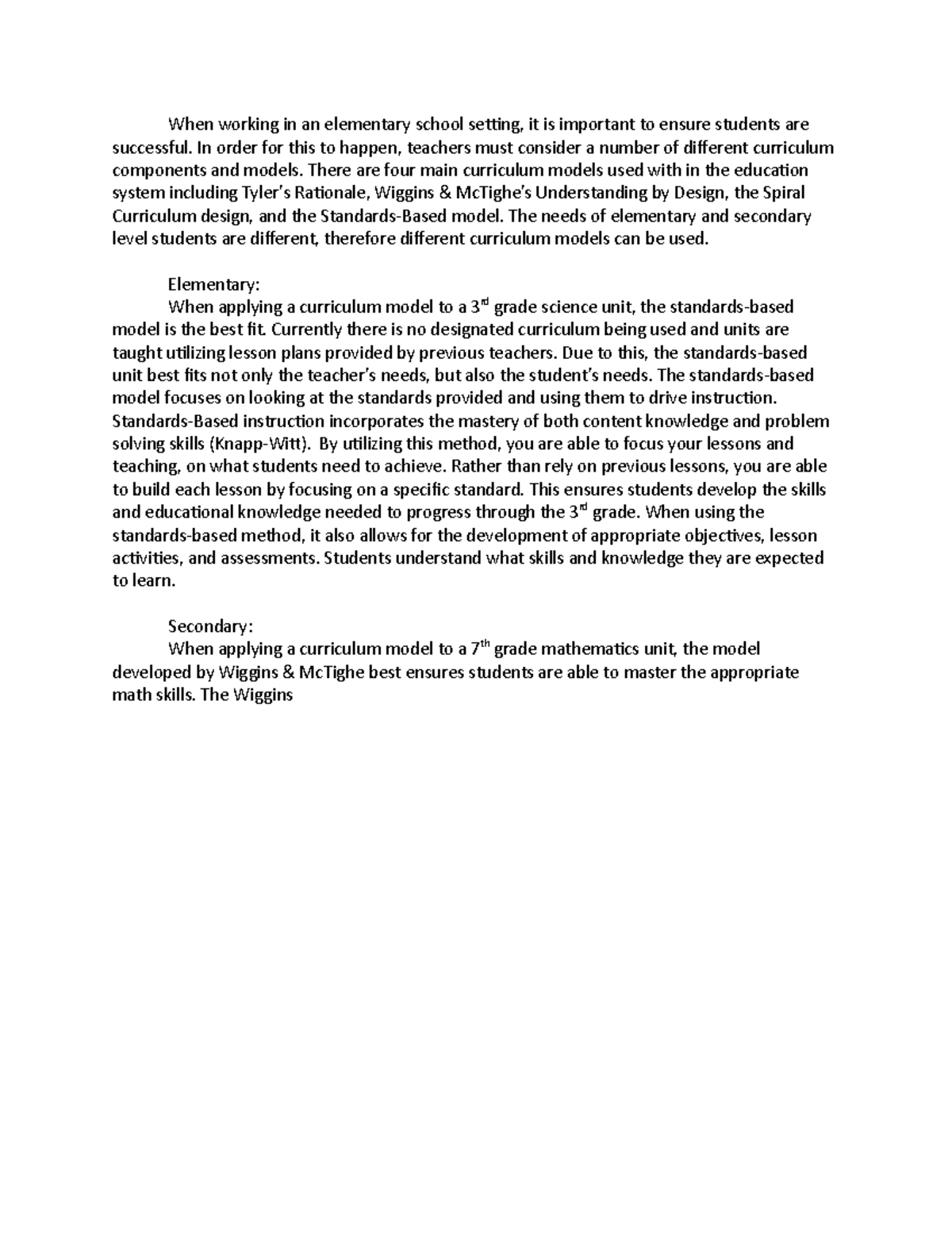 Jyt2task1 - Task 1: Passed - When working in an elementary school seing ...