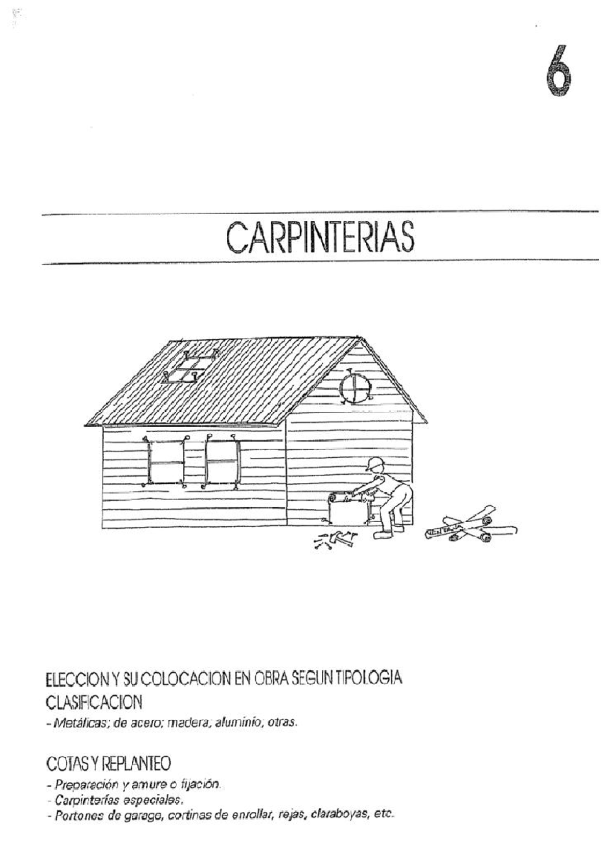 Cursi 6-12 - jsja - CARPINTERIAS ELECCIONY SU COLOCACION EN OBRA SEGUN ...