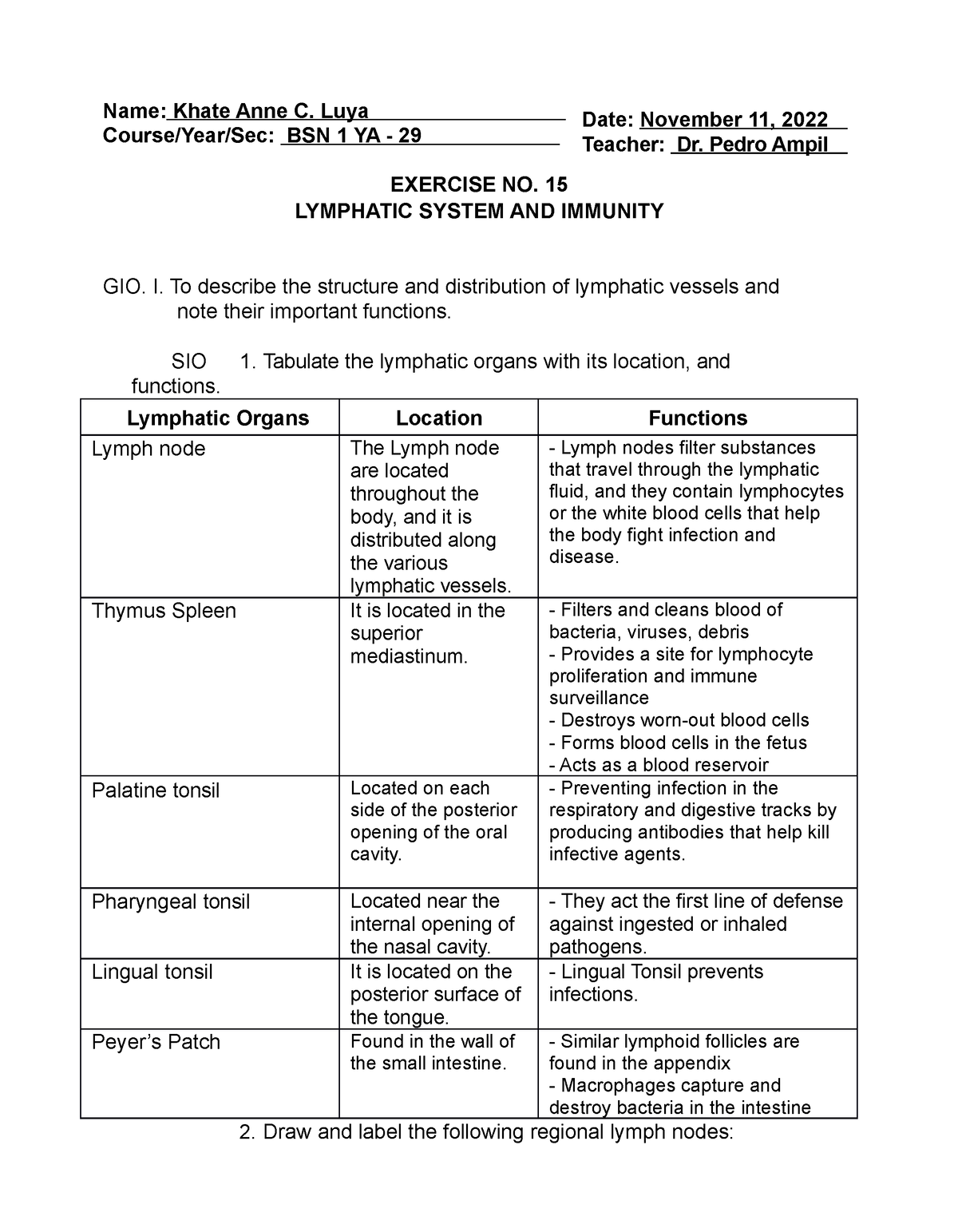 exercise-no-15-lymphatic-system-and-immunity-week-10-name-khate