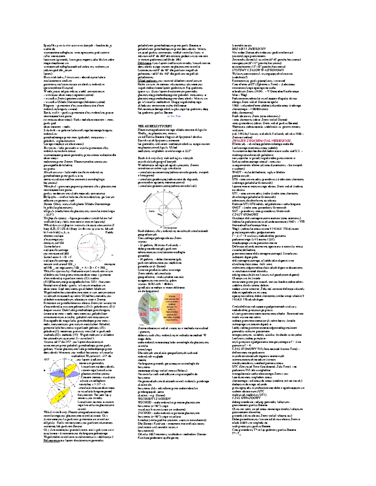 GES - Geodezja Podstawowa I Astronomia Geodezyjna - WAT - Studocu