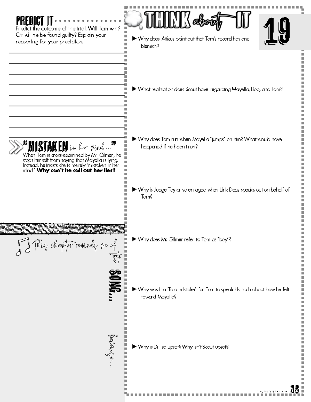 Copy of TKAM Ch. 1920 Analysis ︎ Why does Atticus point out that Tom