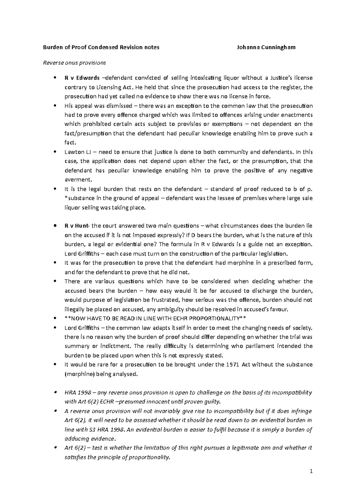 burden-of-proof-cases-lecture-notes-1-3-burden-of-proof-condensed