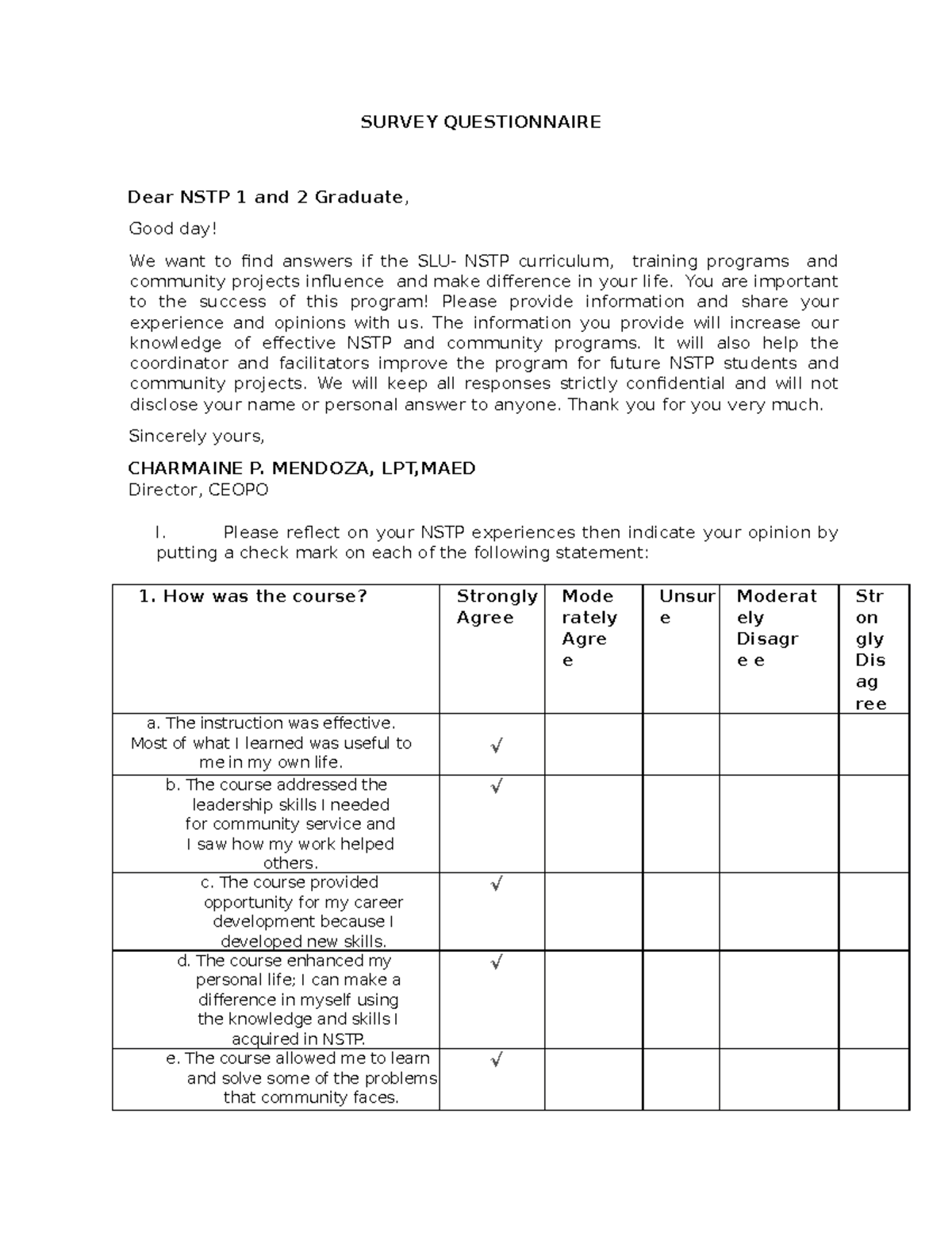 nstp-2-survey-kjbnwjkqjwdfe-ejfnfkjnefknekjnjkjkenjknsjndkd-studocu