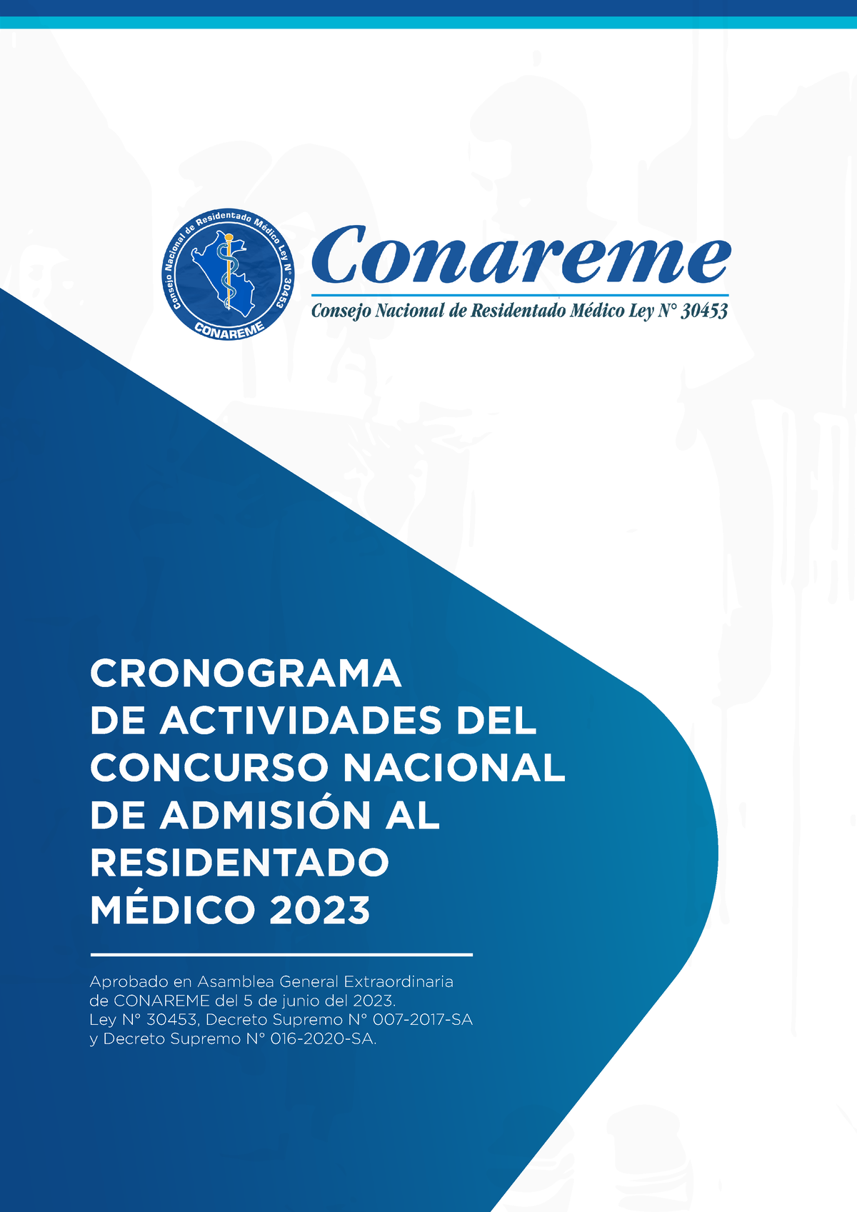 Cronograma DE Actividades 2023 Conareme Aprobado 05 CRONOGRAMA DE