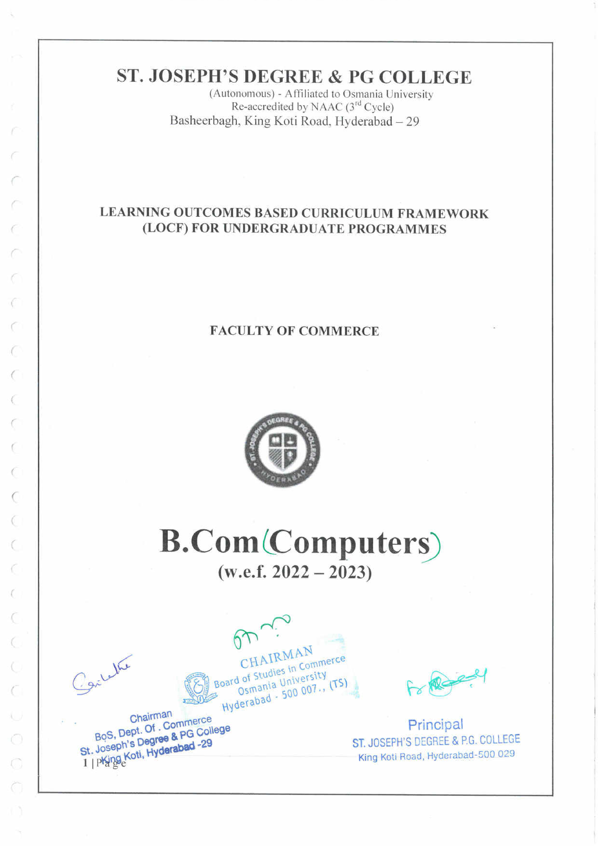 Bcom Syllabus Computer - B.Com Computer Application - Studocu