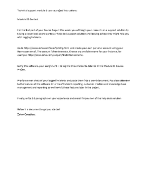 Technical support module 6 sec - Computer Technical support notes ...