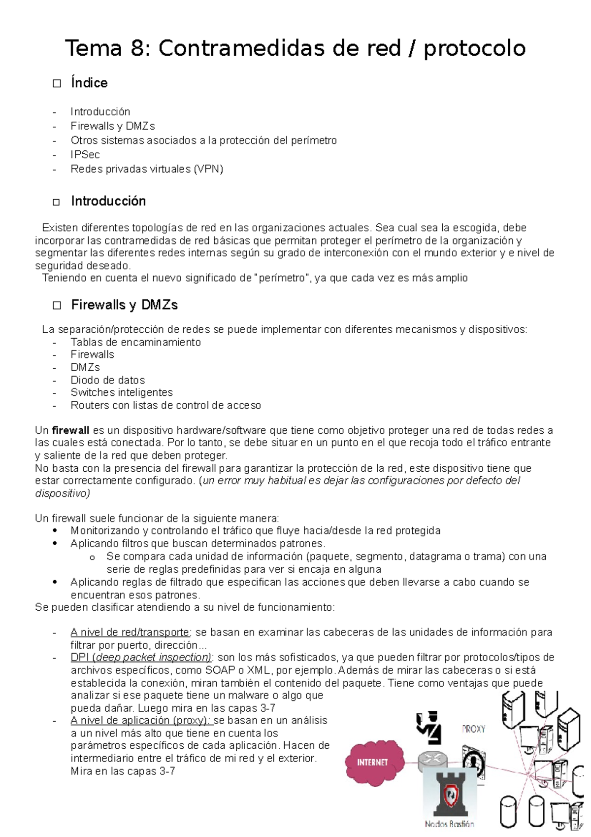 Tema 8 - Contramedidas de red - protocolo - Tema 8: Contramedidas de ...