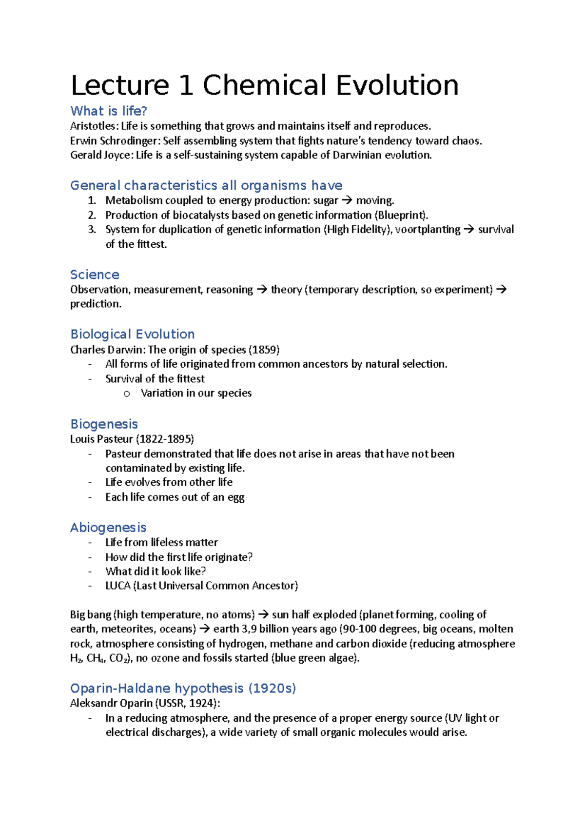 lecture-1-chemical-evolution-lecture-1-chemical-evolution-what-is