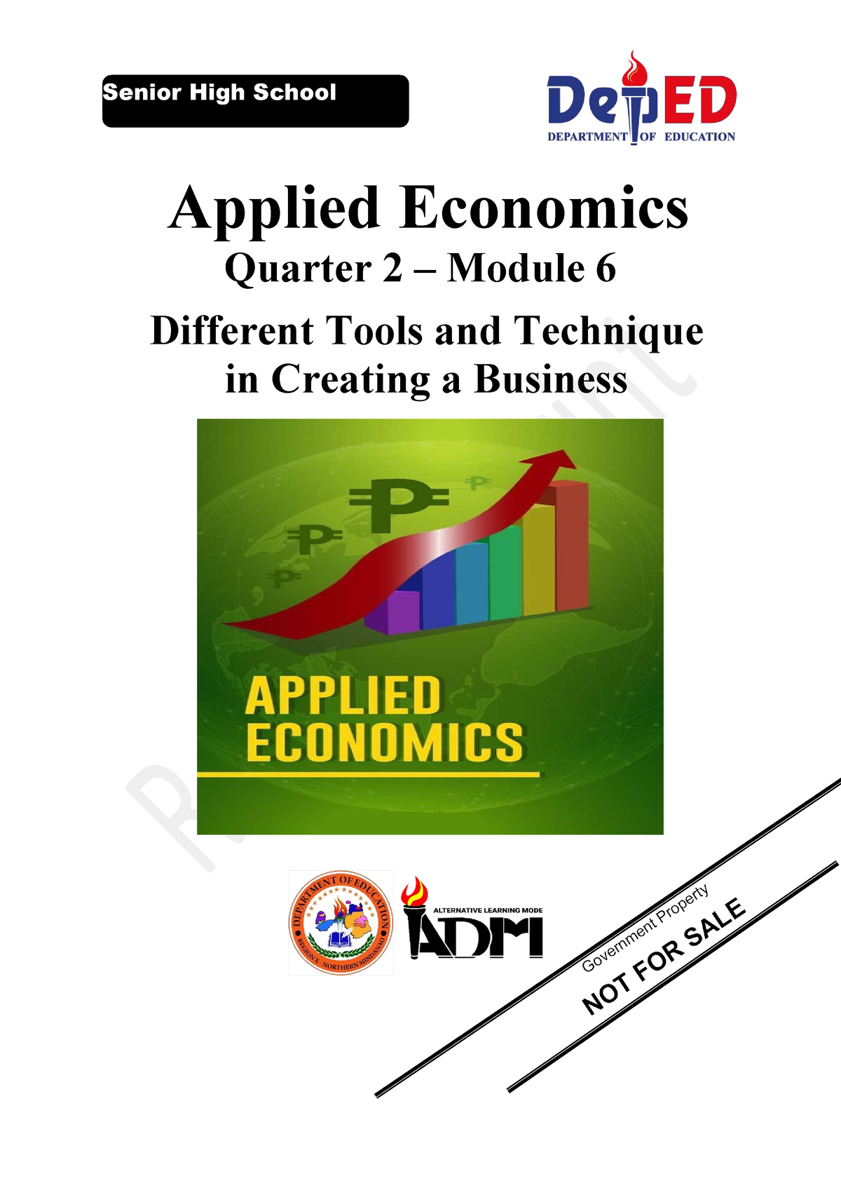 Applied-Econ12 Q2 Mod6 Toolstechniques V5-1 - Applied Economics Quarter ...