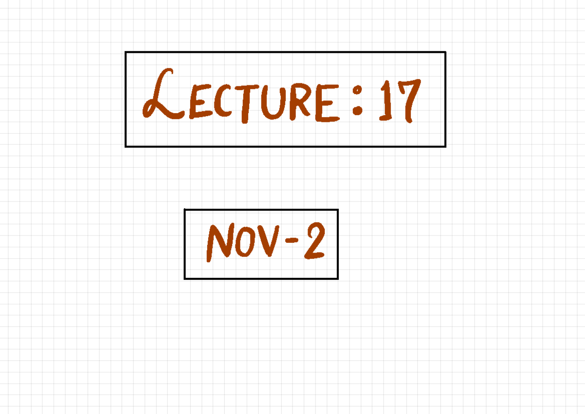 Lecture 17 - notes. - LECTURE : 17 NOV- i (U , Uz . ..., Uns I = ( V ...