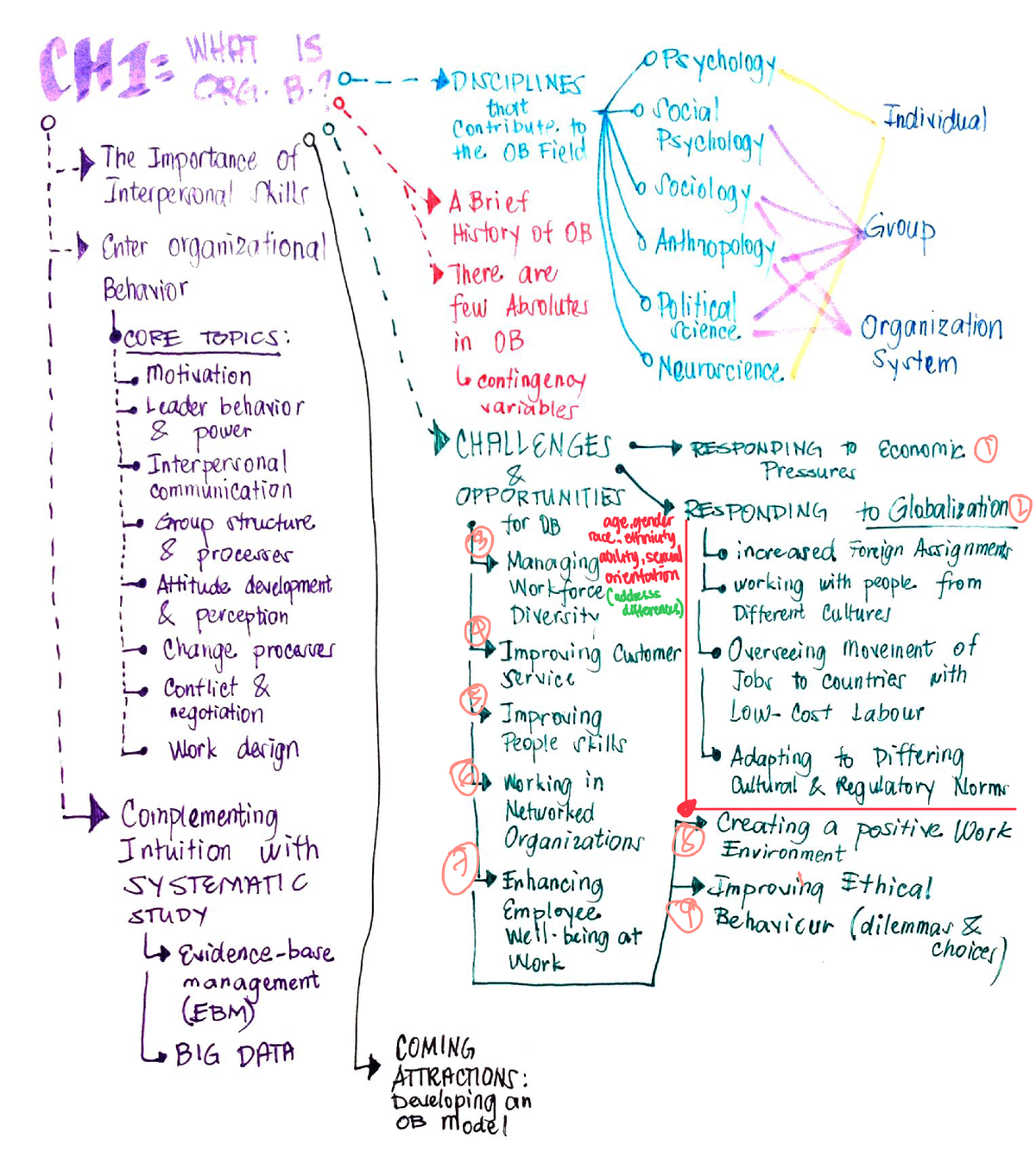 ORGB EXAM Notes - ORGB 1135 NAIT - ORGB1135 - Studocu