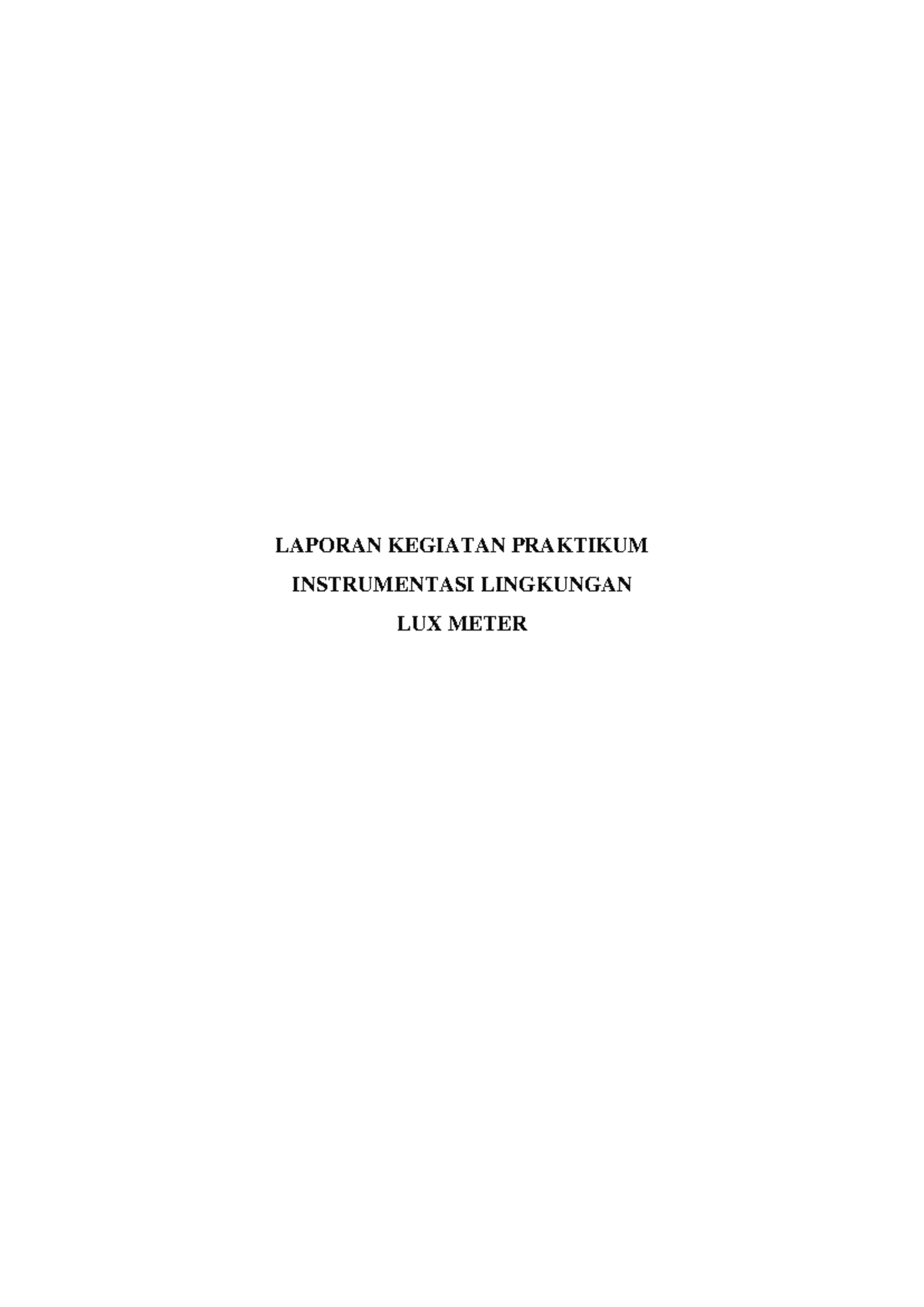 LUX Meter mengetahui cara pengukuran intensitas cahaya sesuai dengan