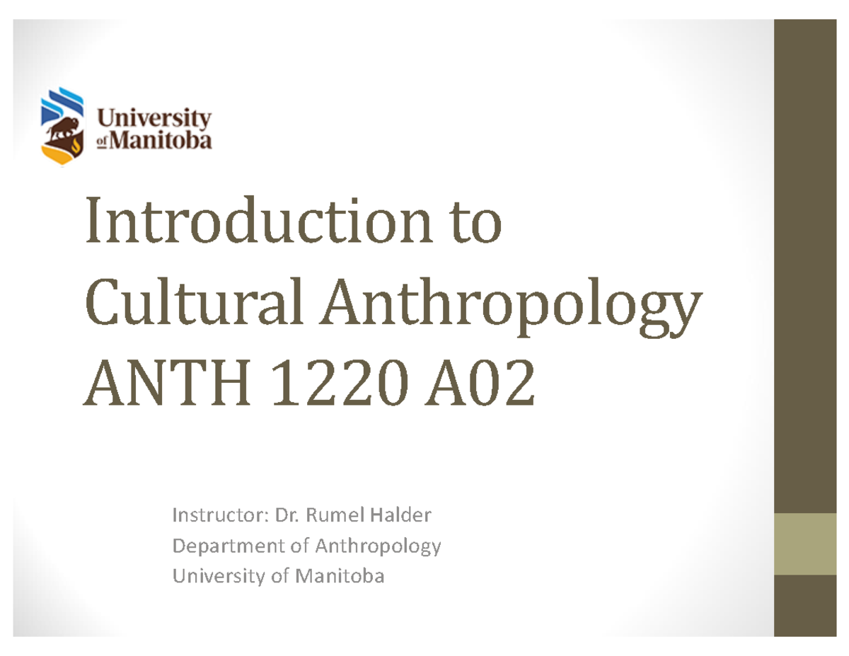 1 Class Introduction To Anth 1220 Ppt Introduction To Cultural 1 Class Introduction To Anth 1220 Ppt Introduction To Cultural