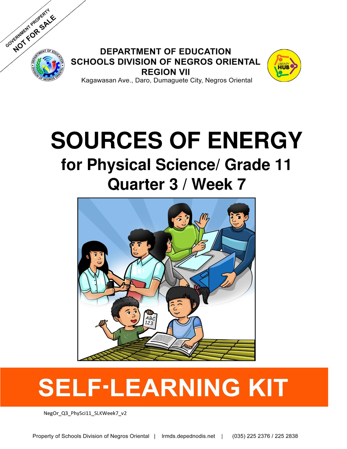 Physical- Science-Q3-Week-7 V2 - SOURCES OF ENERGY For Physical Science ...