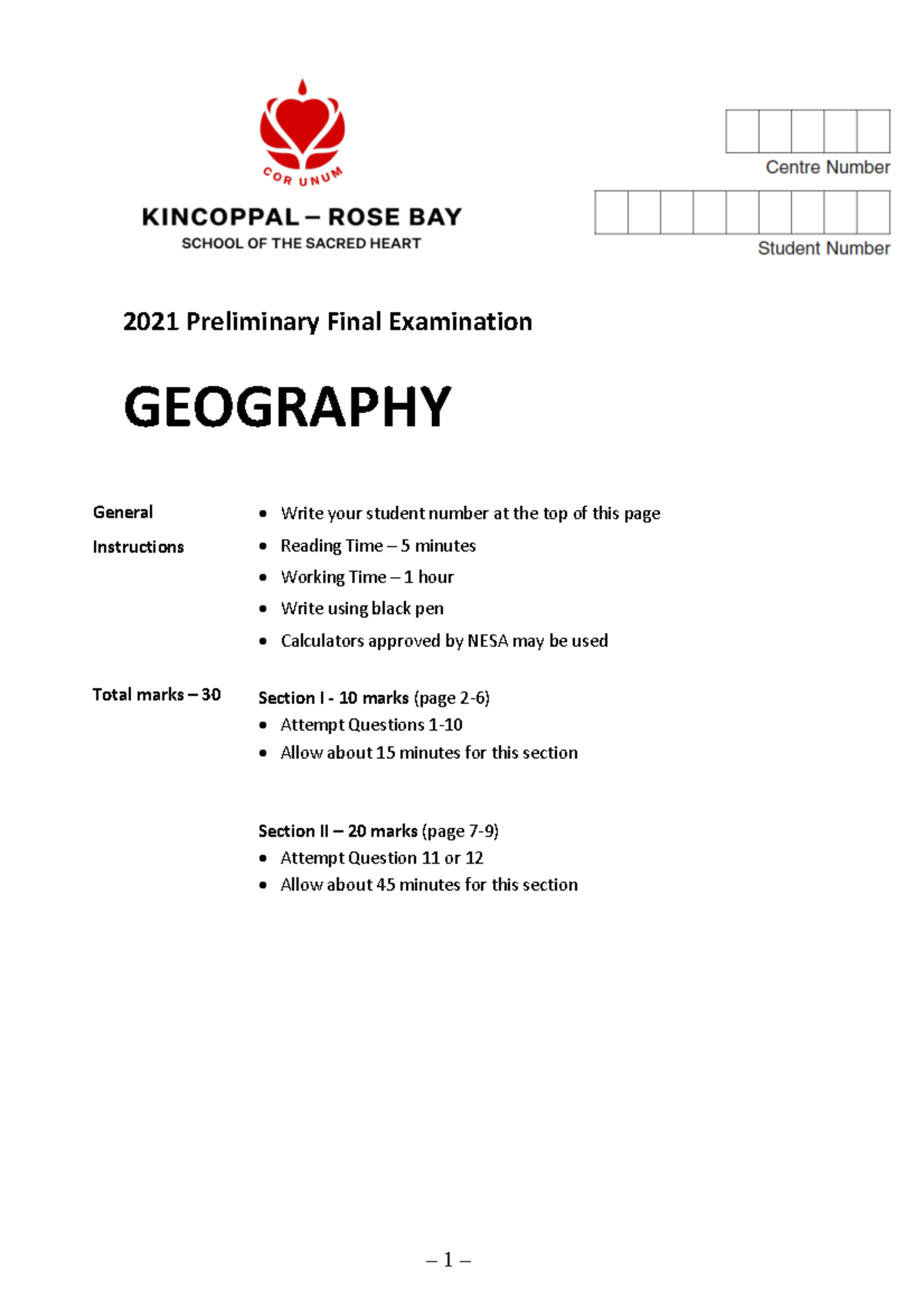 geography research project grade 11 2021 term 1